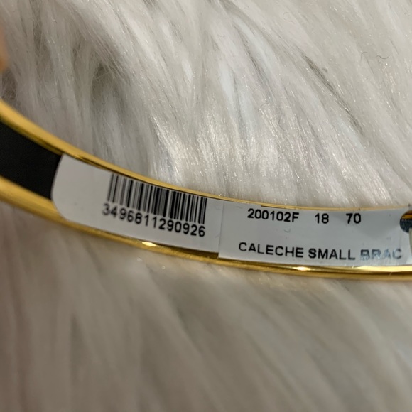 Hermès Caleche Enamel Bangle Bracelet - Picture 7 of 8